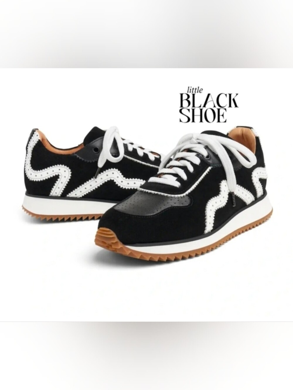 The Office of Angela Scott Black Remi Sneaker Women’s size EU 36.5 US 6 $495 ret